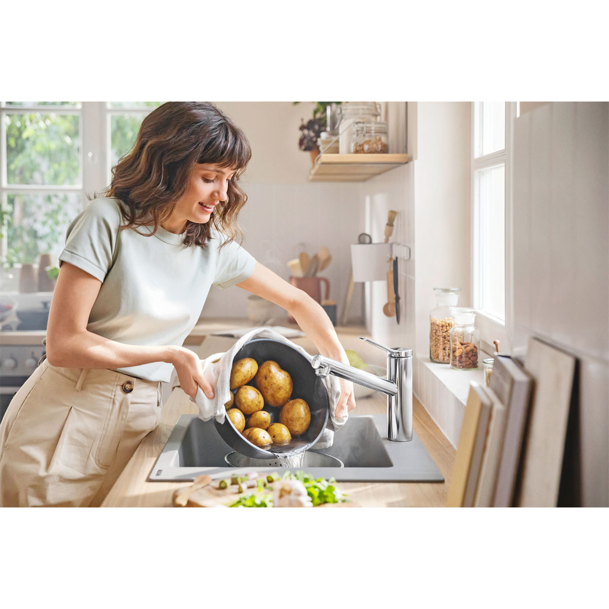 Hansgrohe Einhebel-Küchenmischer Zesis M33 chrom Bild 4