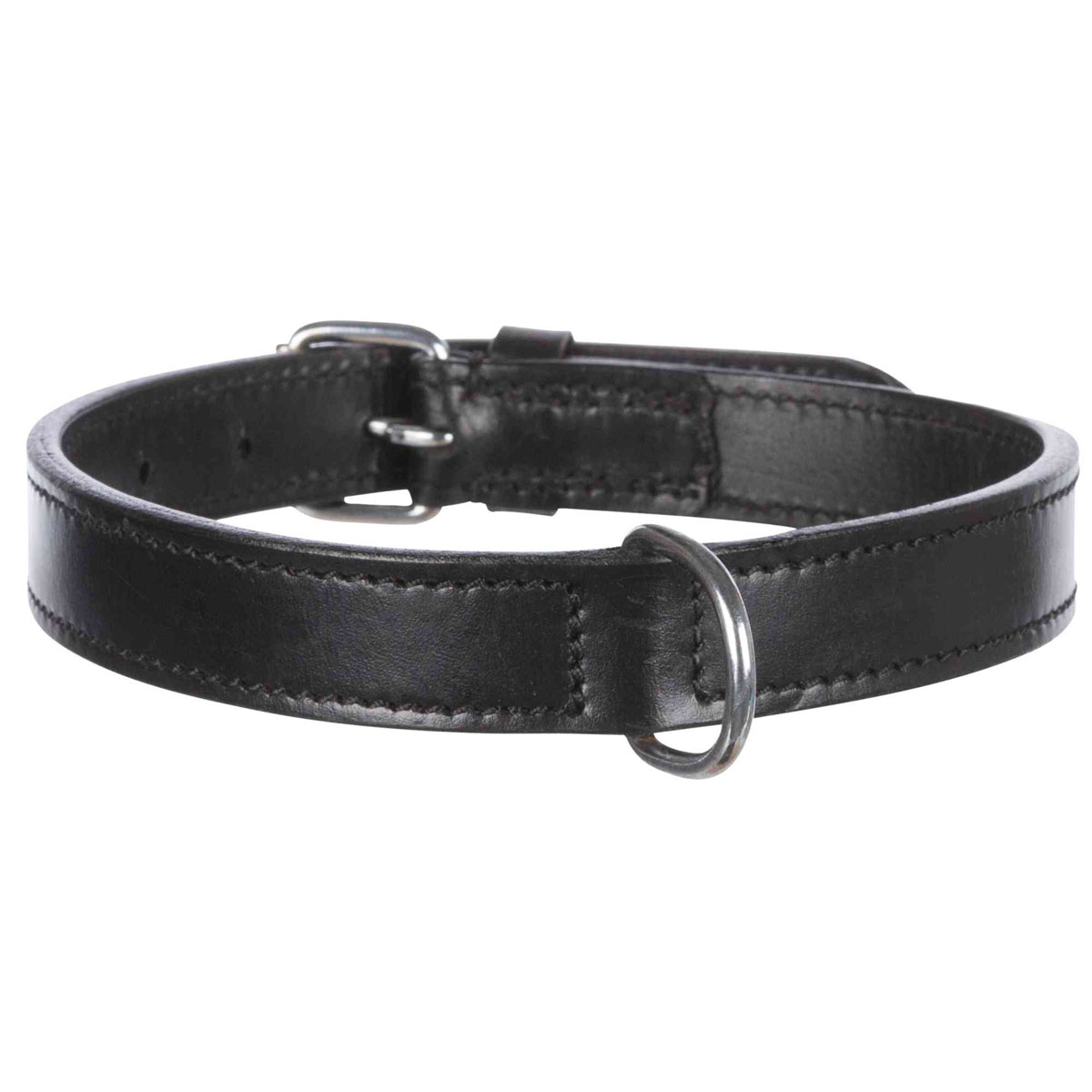 Trixie Halsband gefüttert 37 cm schwarz