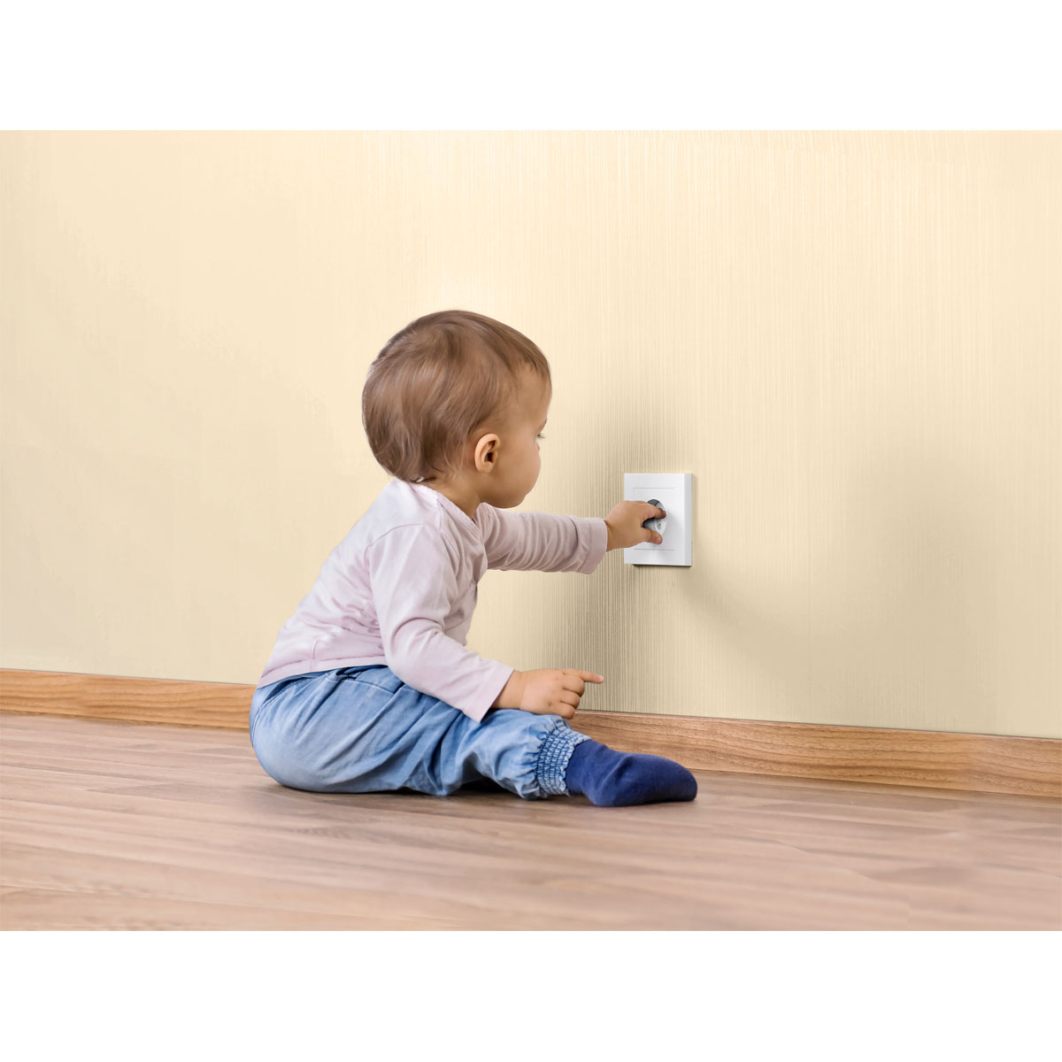 Reer Steckdosenschutz schraubbar weiß 10 Stück Bild 4