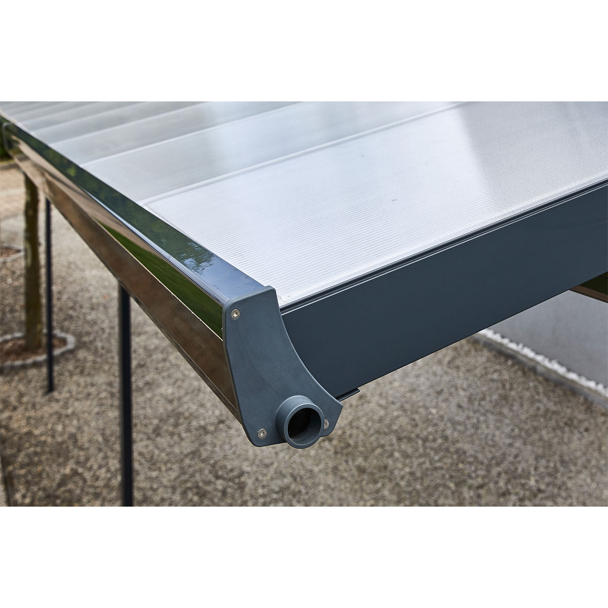 gutta Terrassenüberdachung Standard anthrazit 306 x 406 cm Bild 9