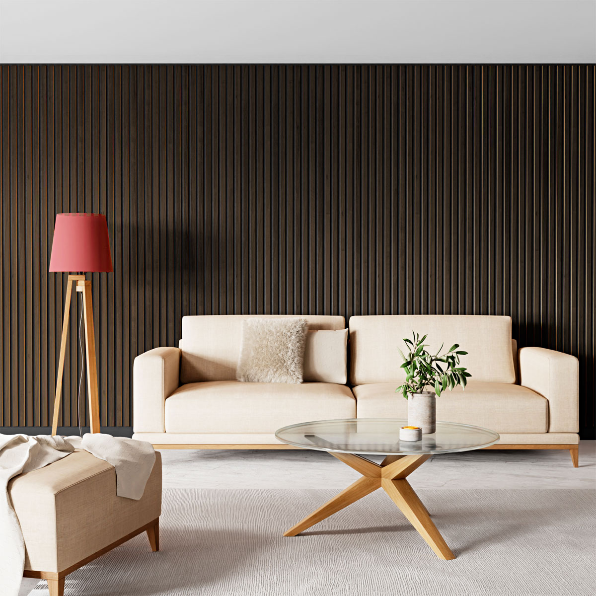 Specht Akustikpaneel Deluxe Eiche grau 250 x 30 cm Bild 4