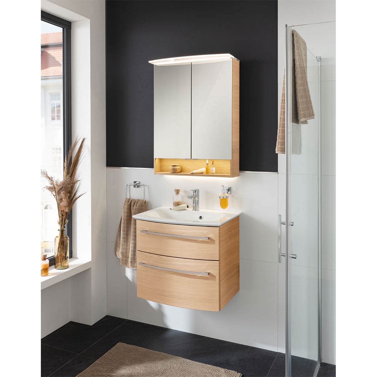 Fackelmann  Waschtisch-Set B.Style 632 x 543 x 460 mm Sandeiche Bild 7