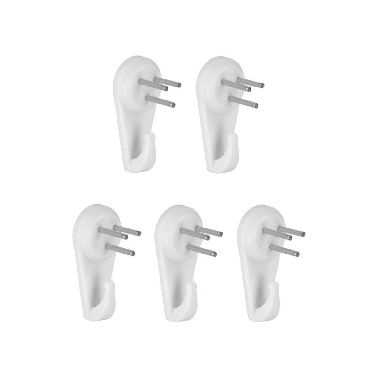 Metaltex Befestigungshaken mit Nägeln 5er Set