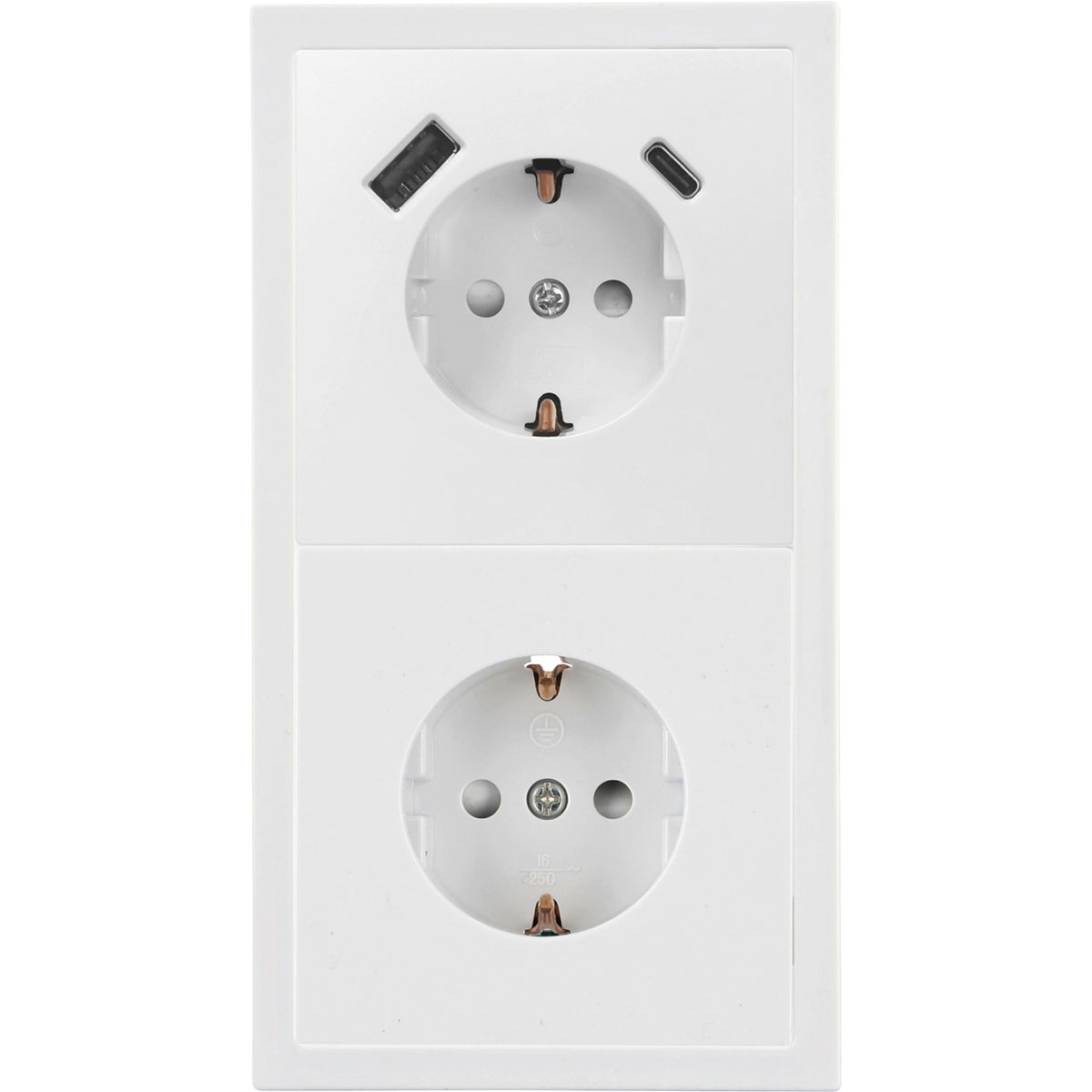 Abdeckrahmen 2-fach Sao Paulo ultraweiß Bild 2