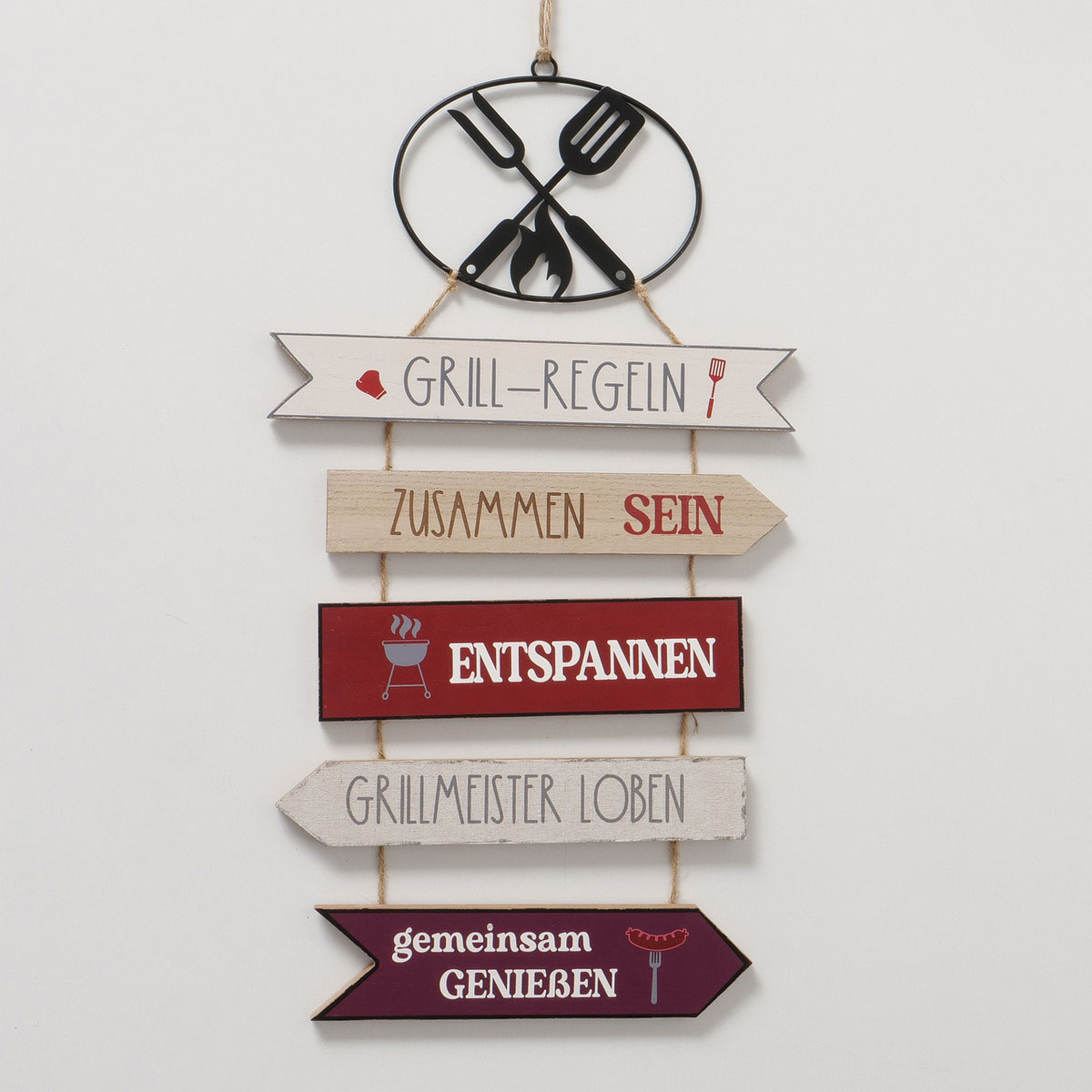 Schild Grill 30x45 cm