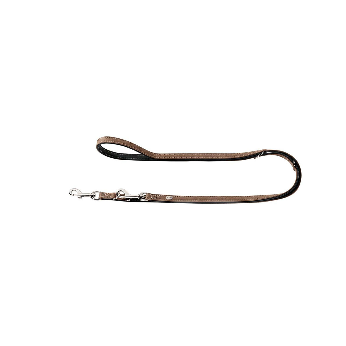 Hunter  Dog Verst Führleine Porto tabak 200 cm/15 mm