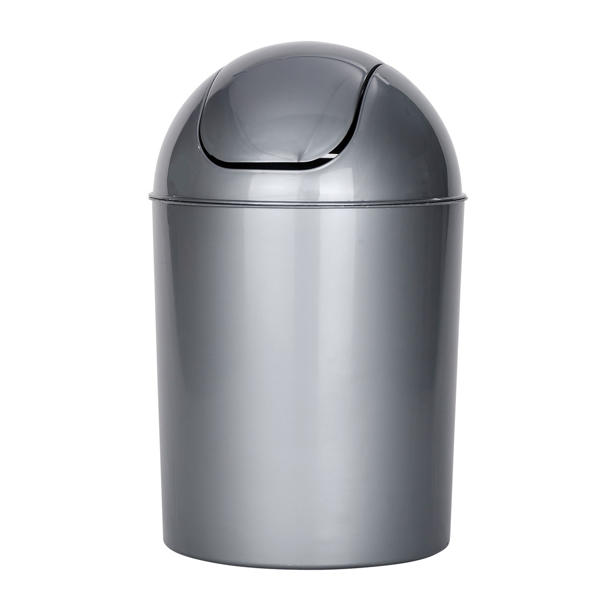 Wenko Schwingdeckeleimer Economic grau Bild 2