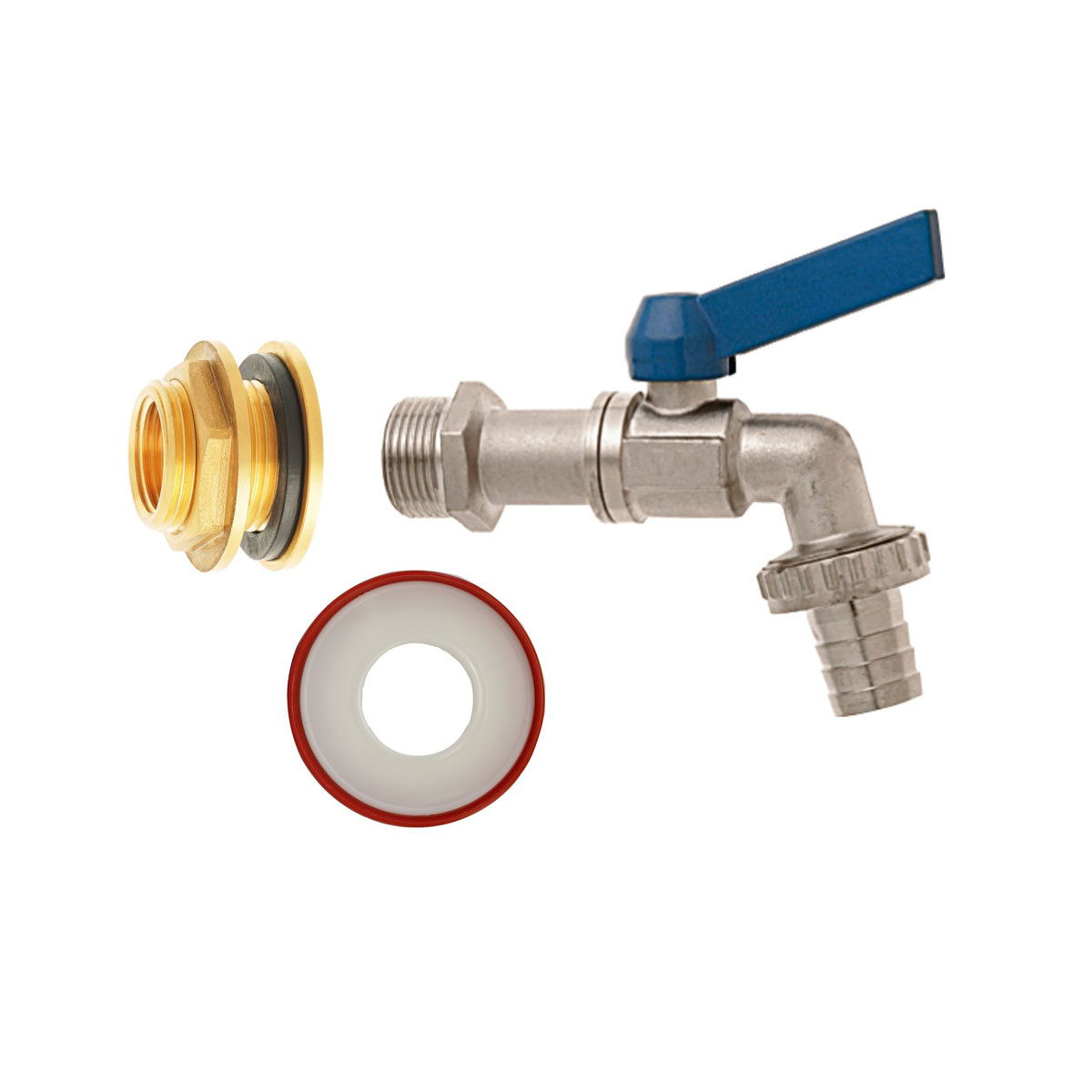 GEKA Regentonnen-Anschluss-Set 3/4 x 3/4 Zoll