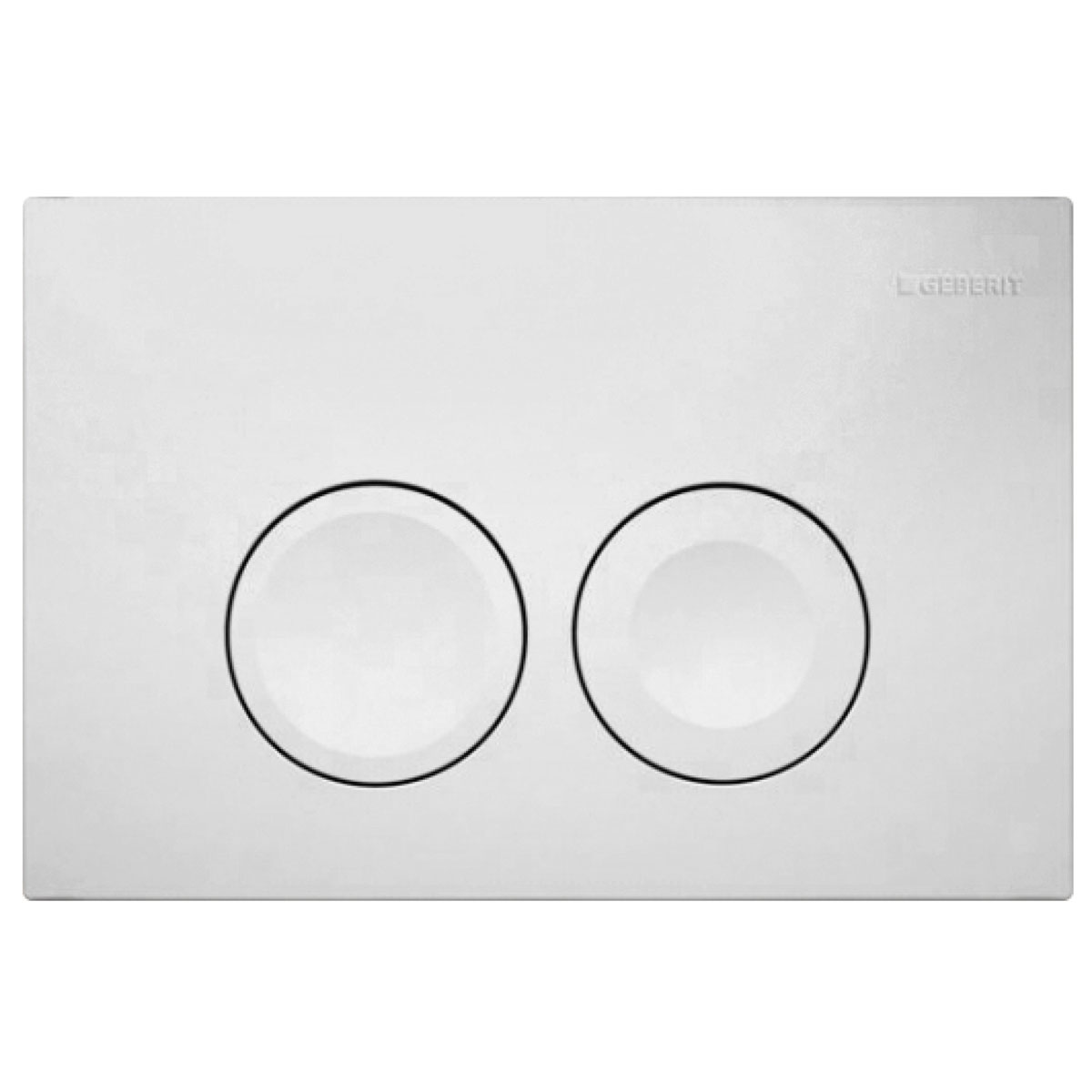 Geberit Betätigungsplatte GEB DELTA 25 weiß