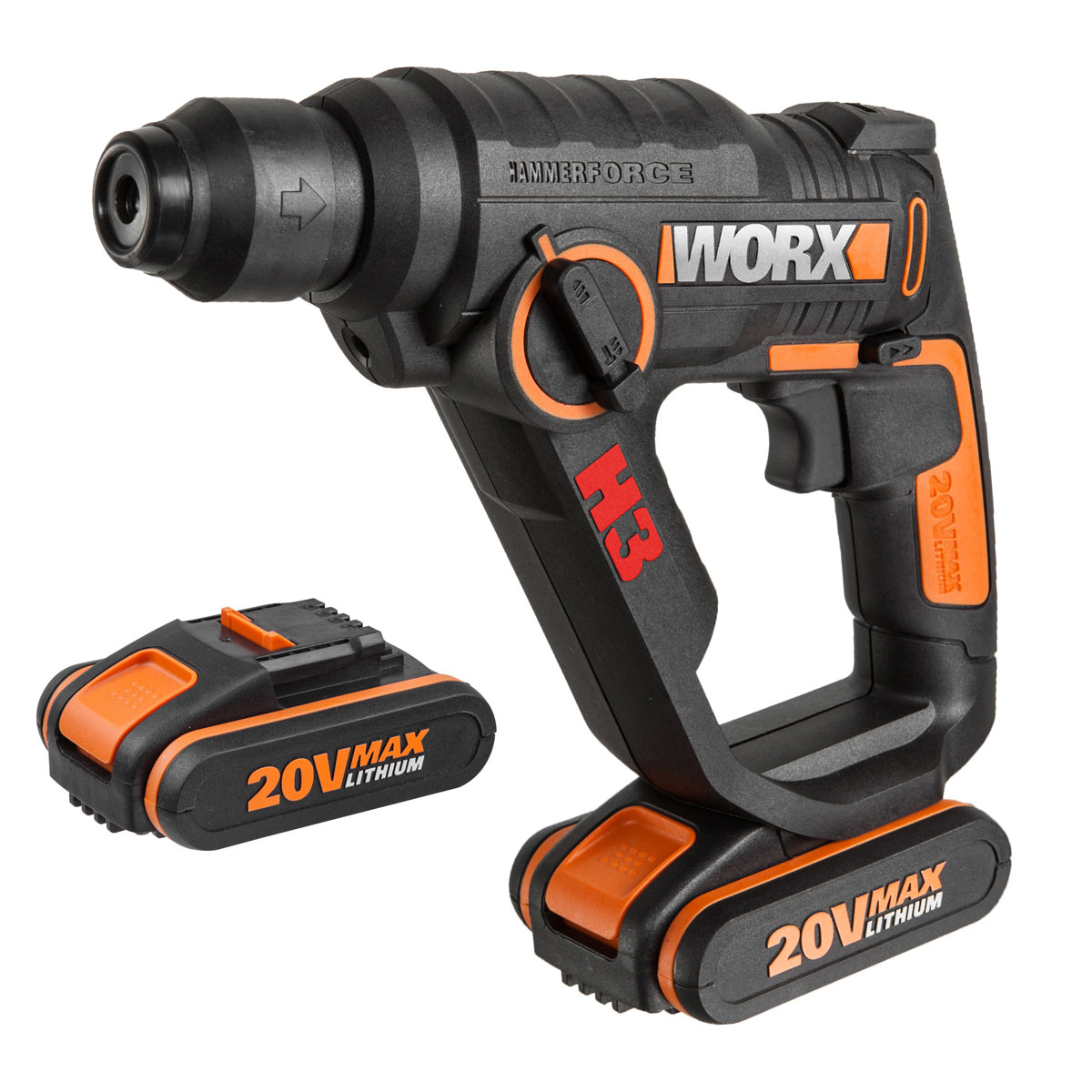 Worx Akku Bohrhammer-Set WX390.1