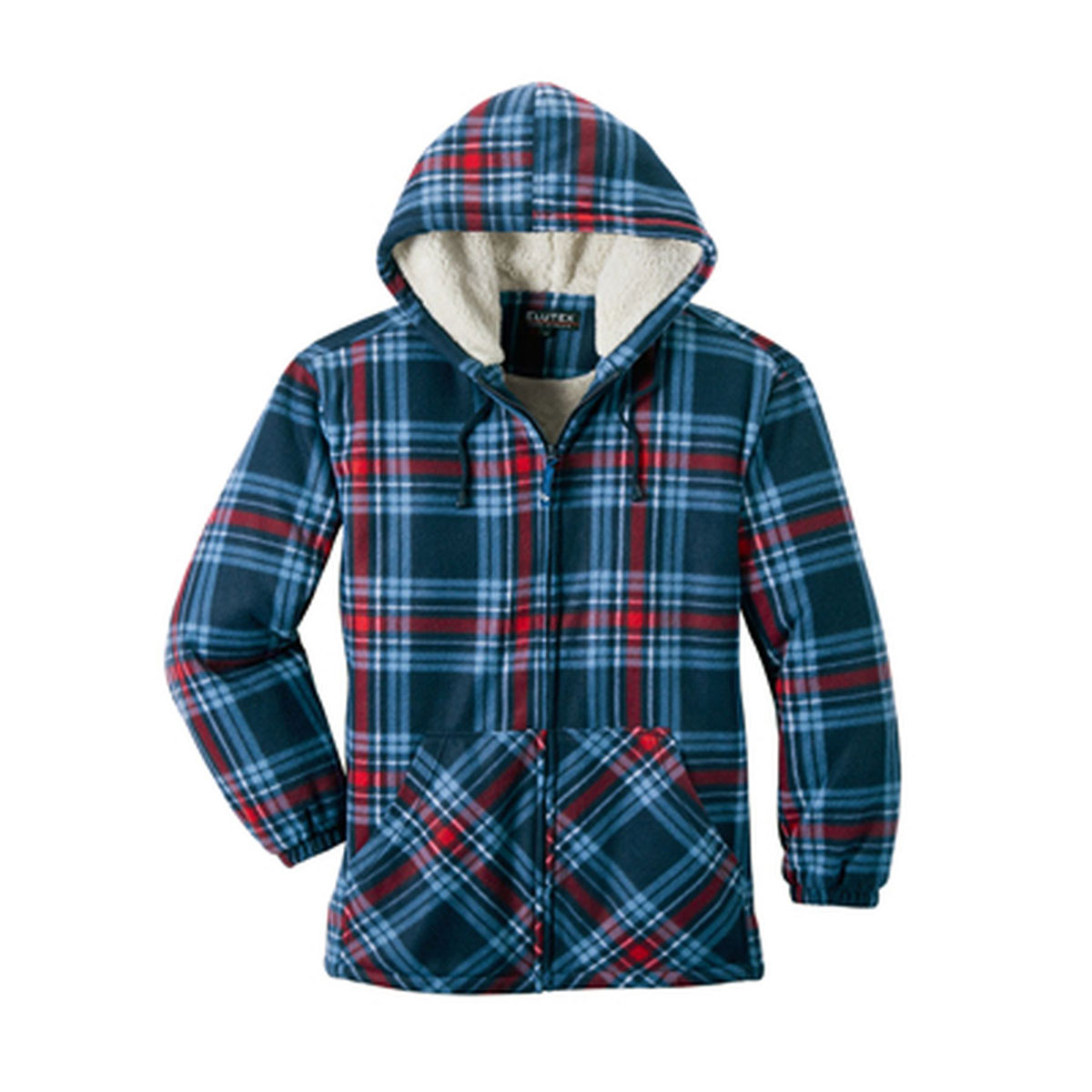 Scheibler Thermojacke Calgary navy-blau-rot Größe XL