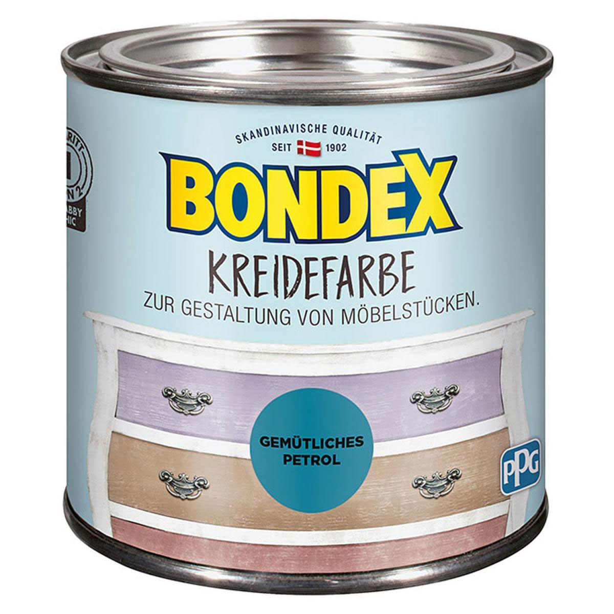 Bondex Kreidefarbe gemütliches petrol