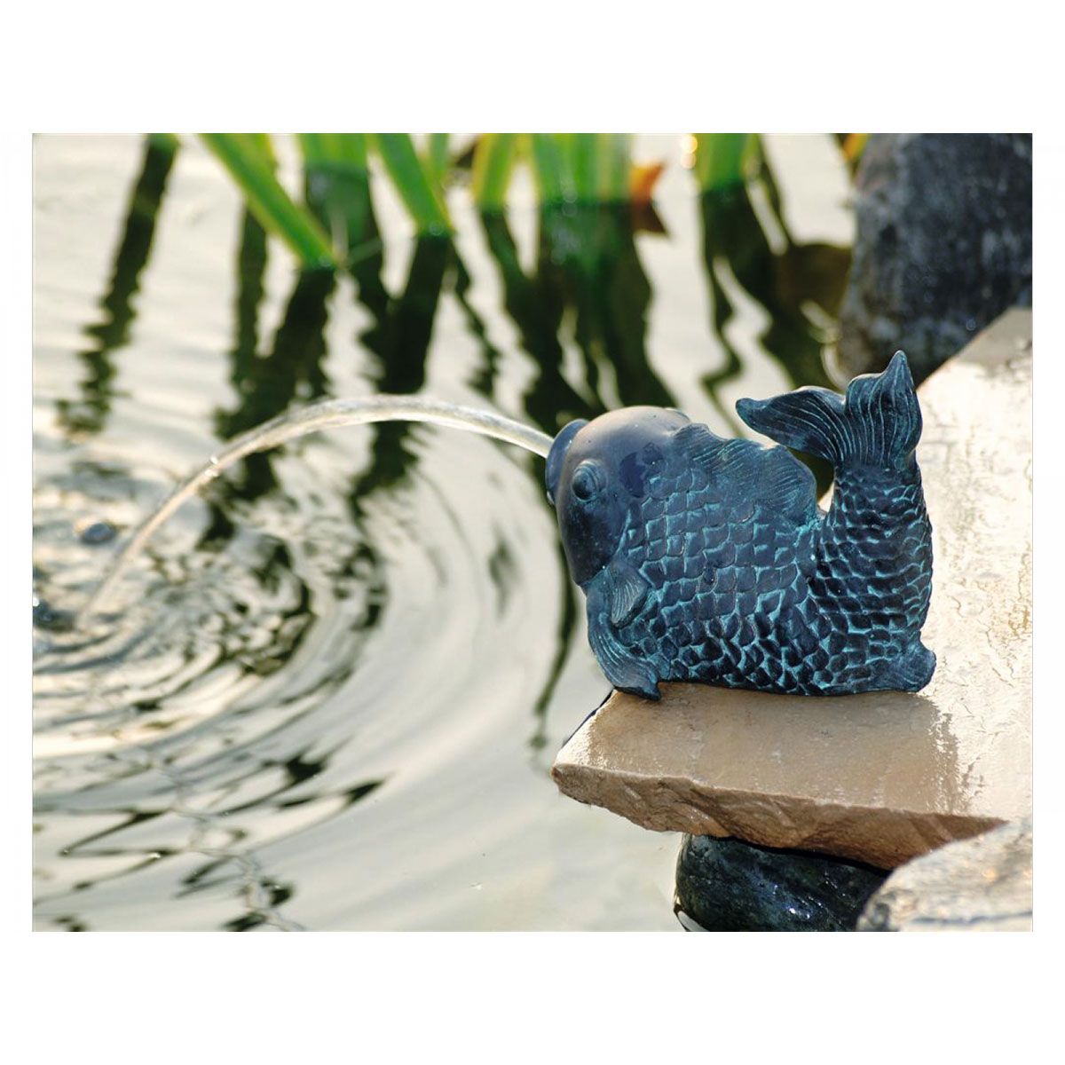 Ubbink Wasserspeier Fisch 12,5 cm