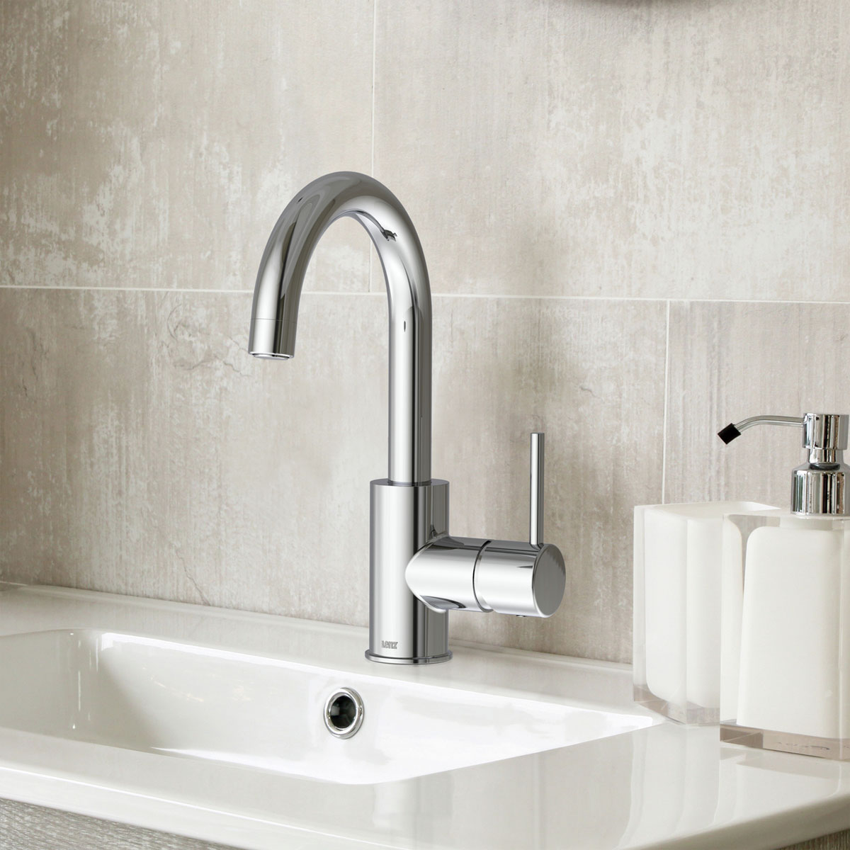 Lenz  Waschtischarmatur BOW² chrom Bild 2