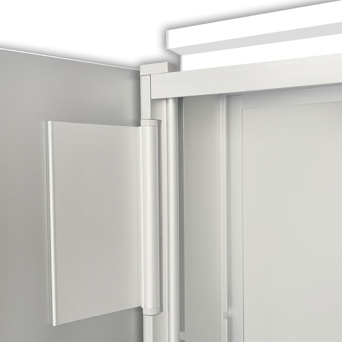 DSK  Design LED Spiegelschrank Aluminio Vegas 70 x 50 cm Bild 9