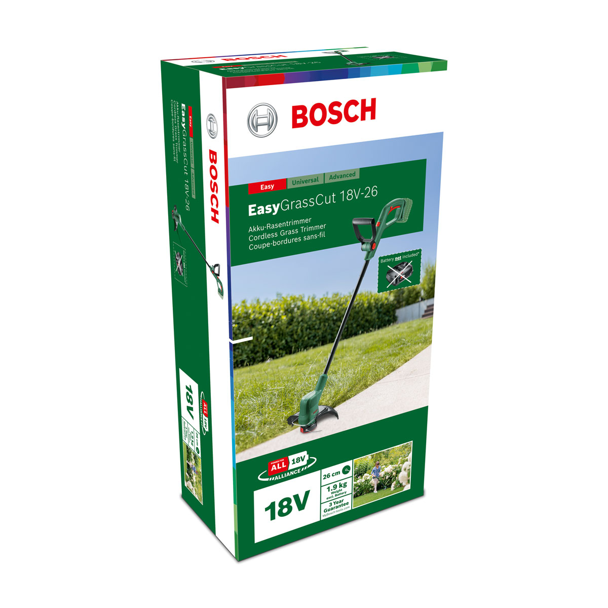 Bosch  Akku-Rasentrimmer EasyGrassCut 18 Solo Bild 5