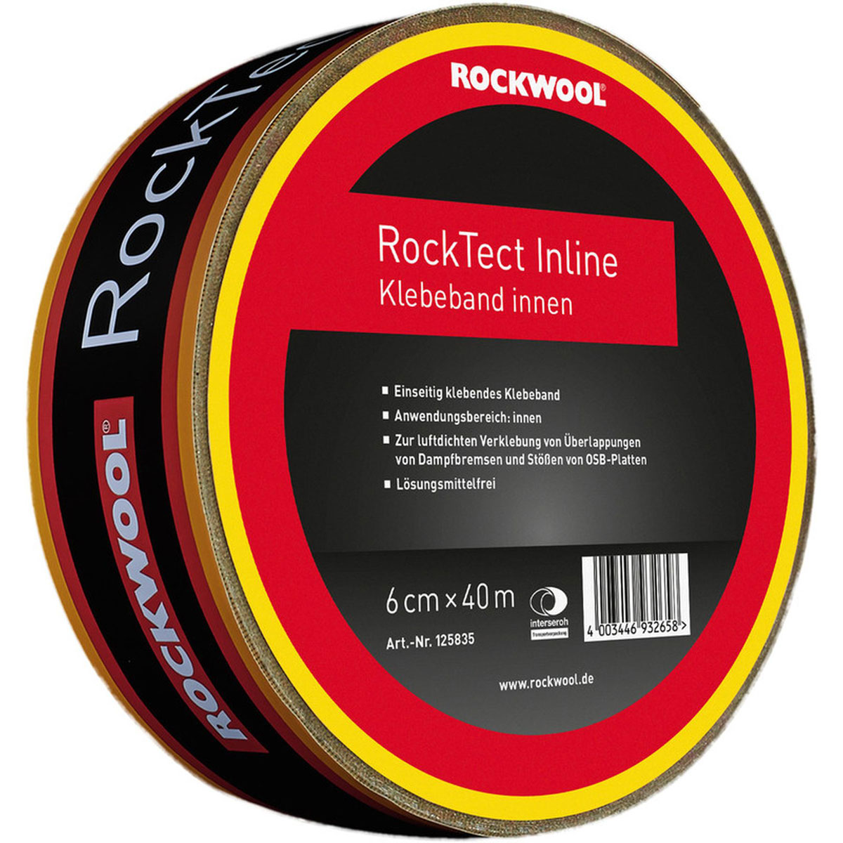 Rockwool Papierklebeband „RockTect Inline“, 40000x60 mm