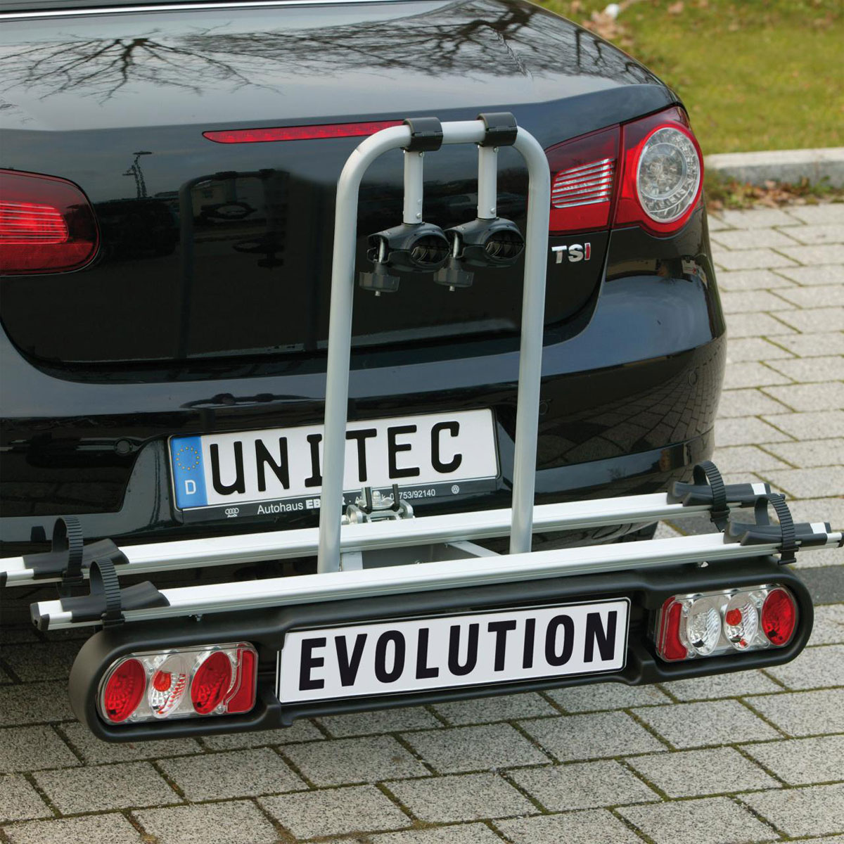 Unitec Fahrrad-Kupplungsträger Alu Atlas für 2 Fahrräder Bild 5