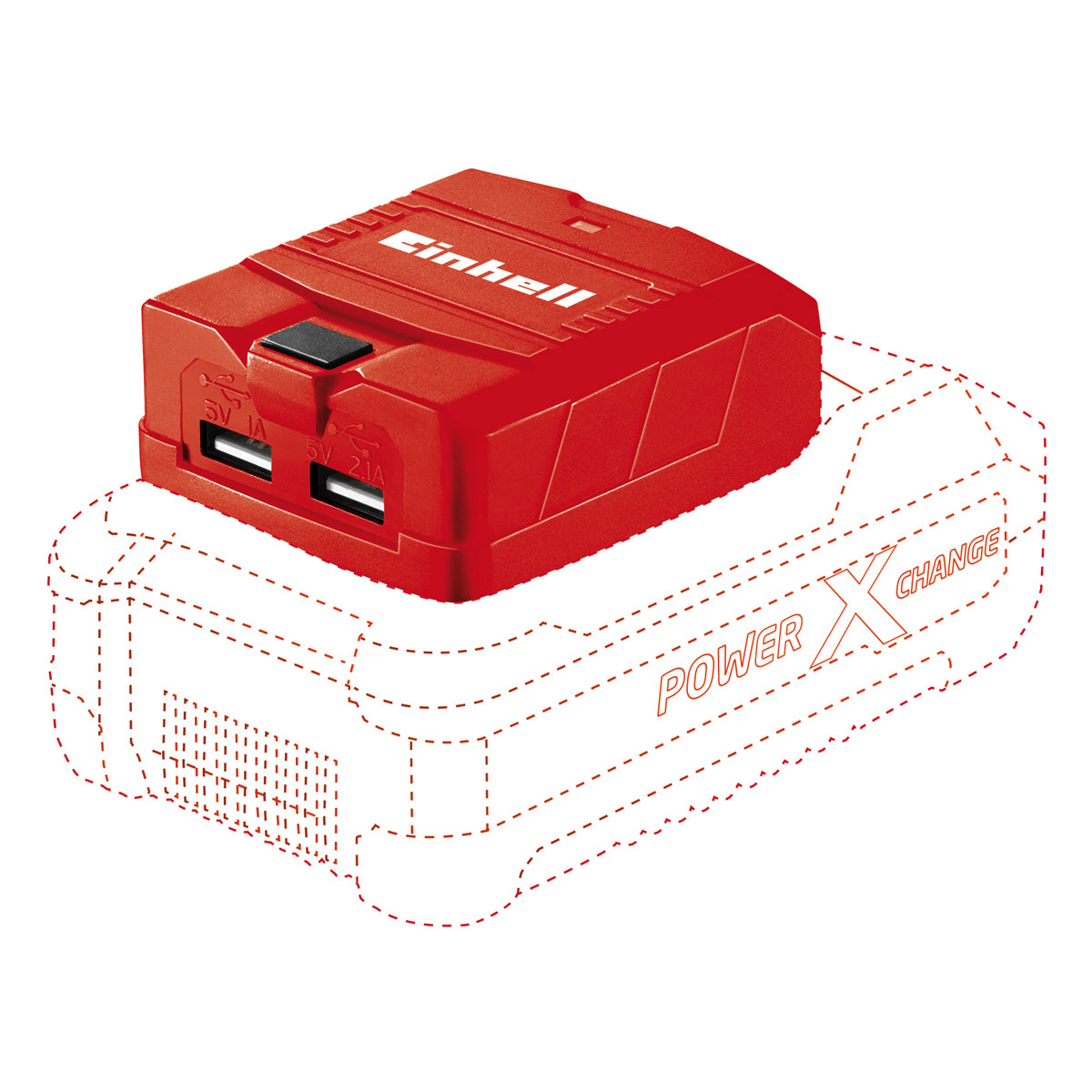 USB-Akku-Adapter „TE-CP 18 Li“