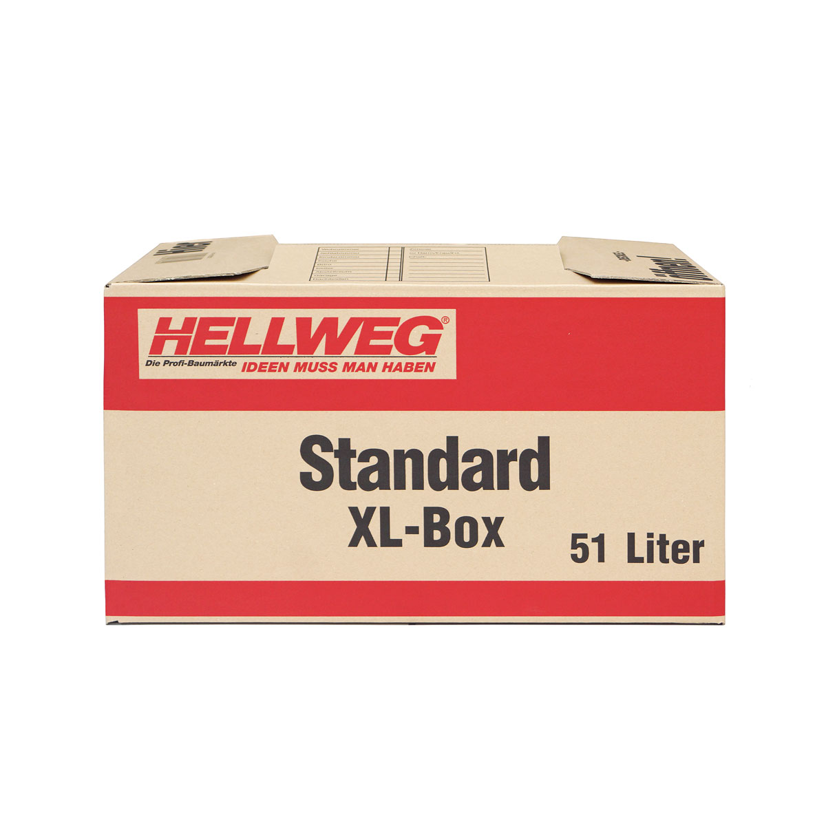 Hellweg-Umzugskarton Standard XL 54,8 x 31,3 x 32,2 cm