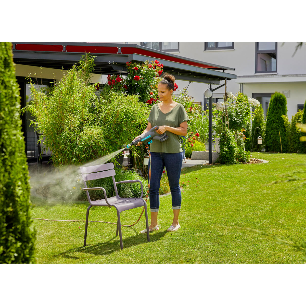 Gardena  Akku-Mitteldruckreiniger AquaClean 24/18 V P4A Solo Bild 2