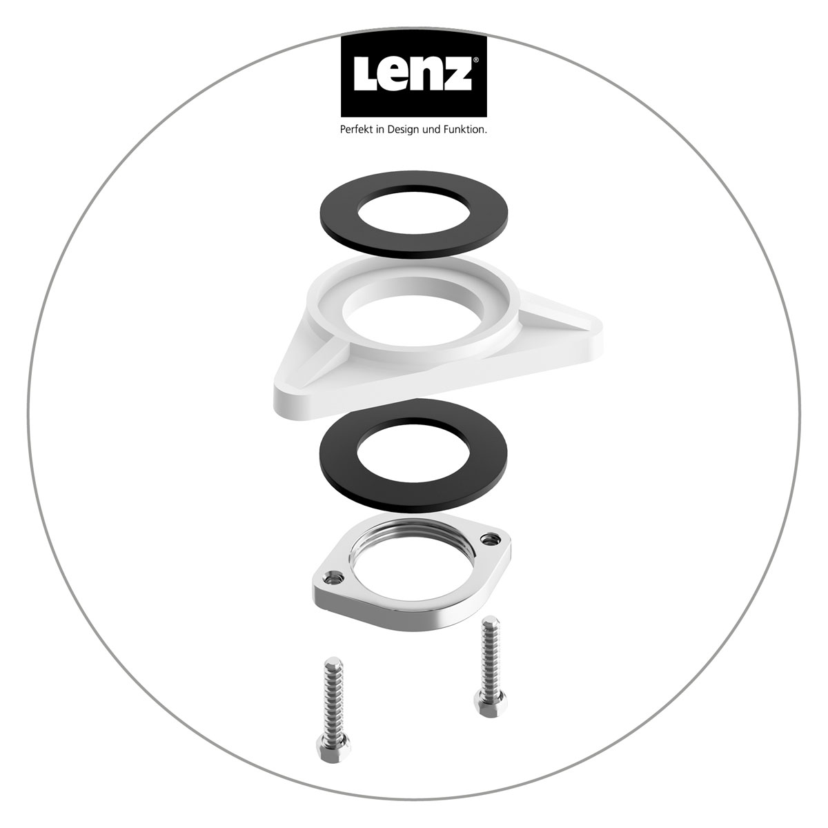 Lenz  Waschtischarmatur HOKU chrom Bild 5