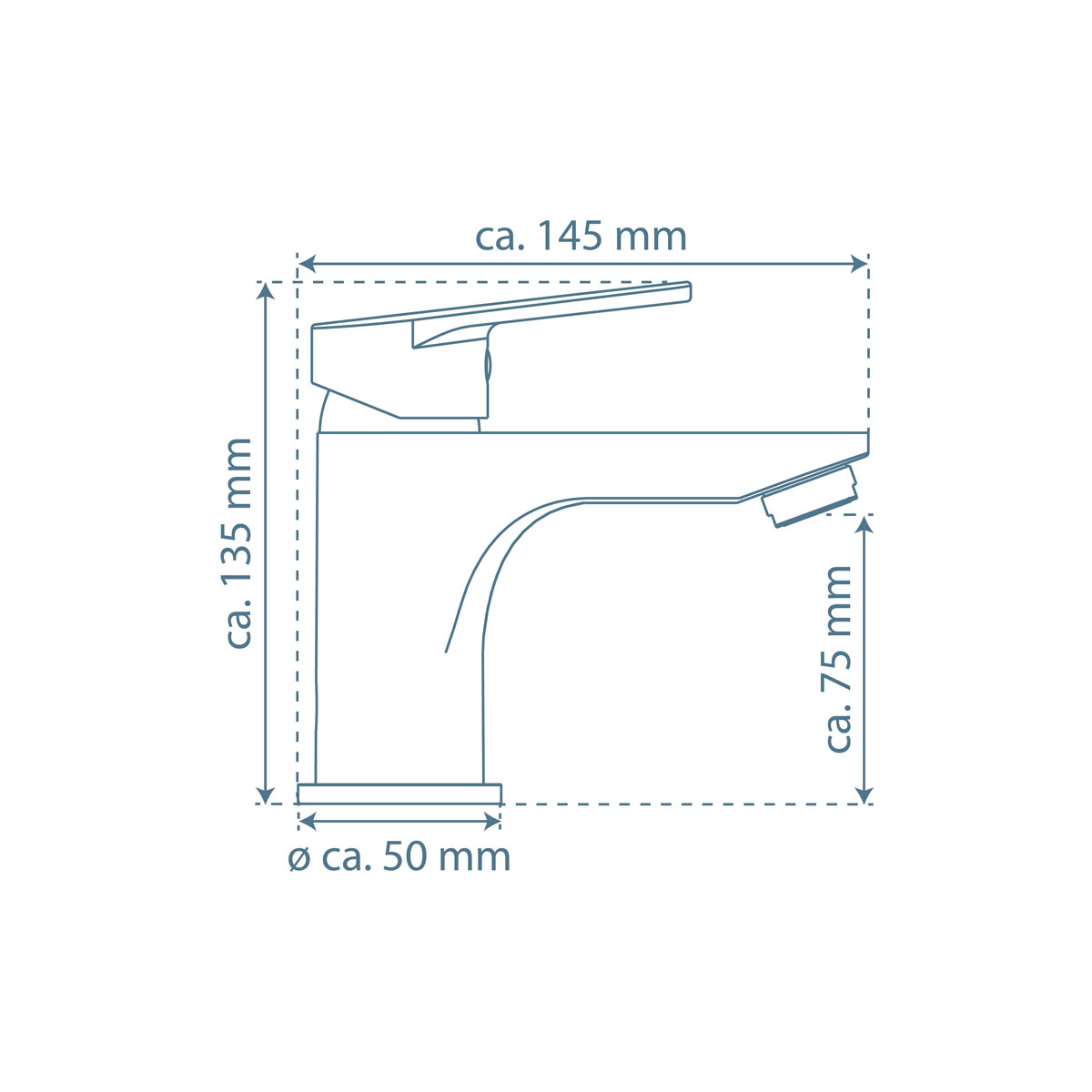 Schütte  WT-Armatur Futura,chrom,Keramik-Kart. Bild 4