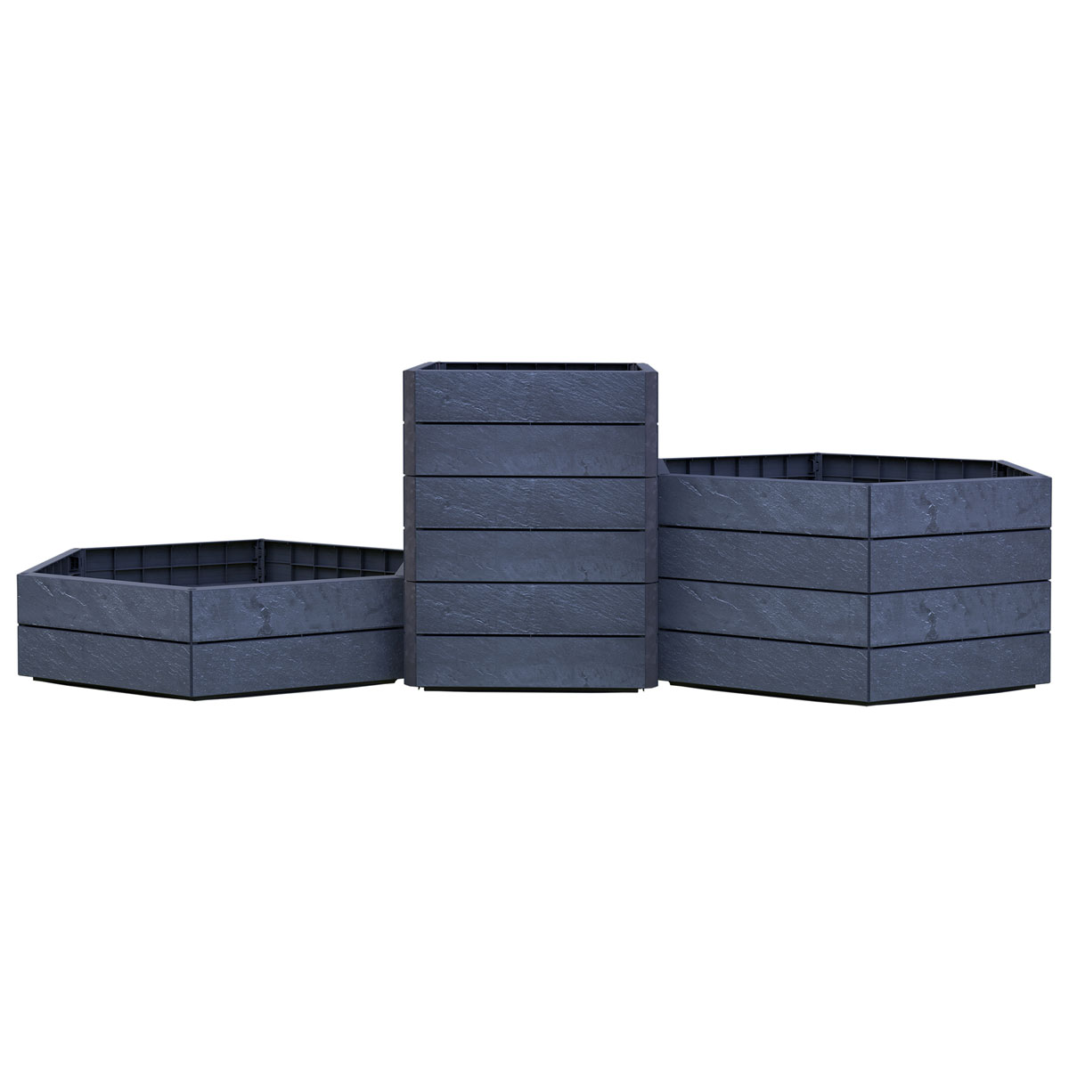 Garantia Hochbeet ERGO VARIO 3 Stone inkl FLORA Bild 4