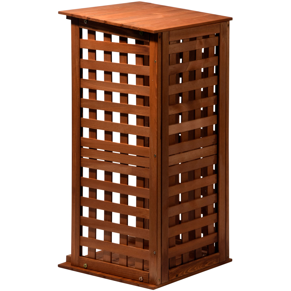 dobar Kaminholzregal braun 39 x 85 x 39 cm Bild 4