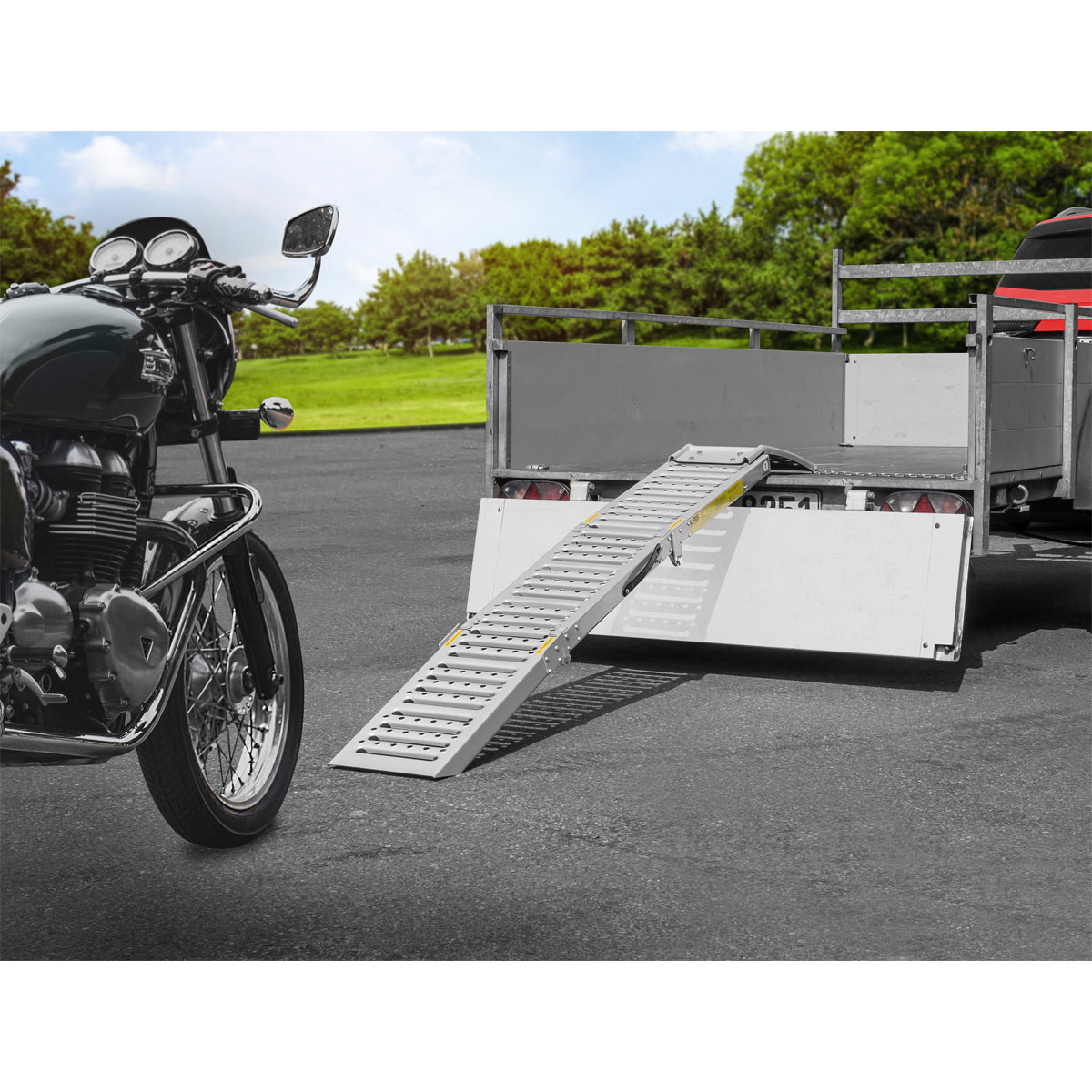 APA 10607 Auffahrrampe klappbar Bild 2