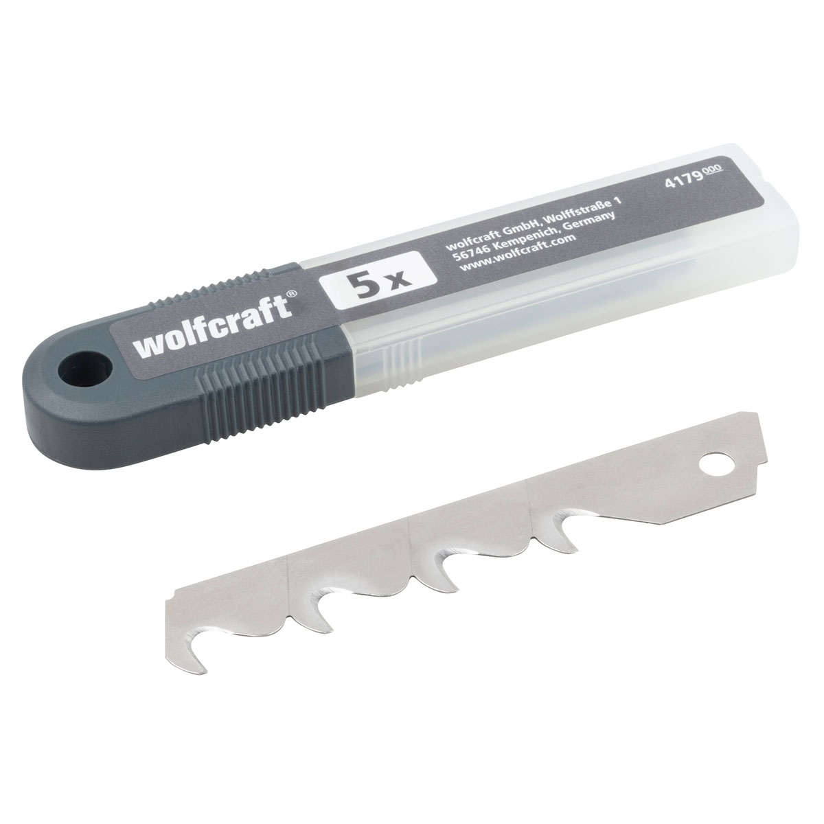 Wolfcraft  5 Haken-Abbrechklingen