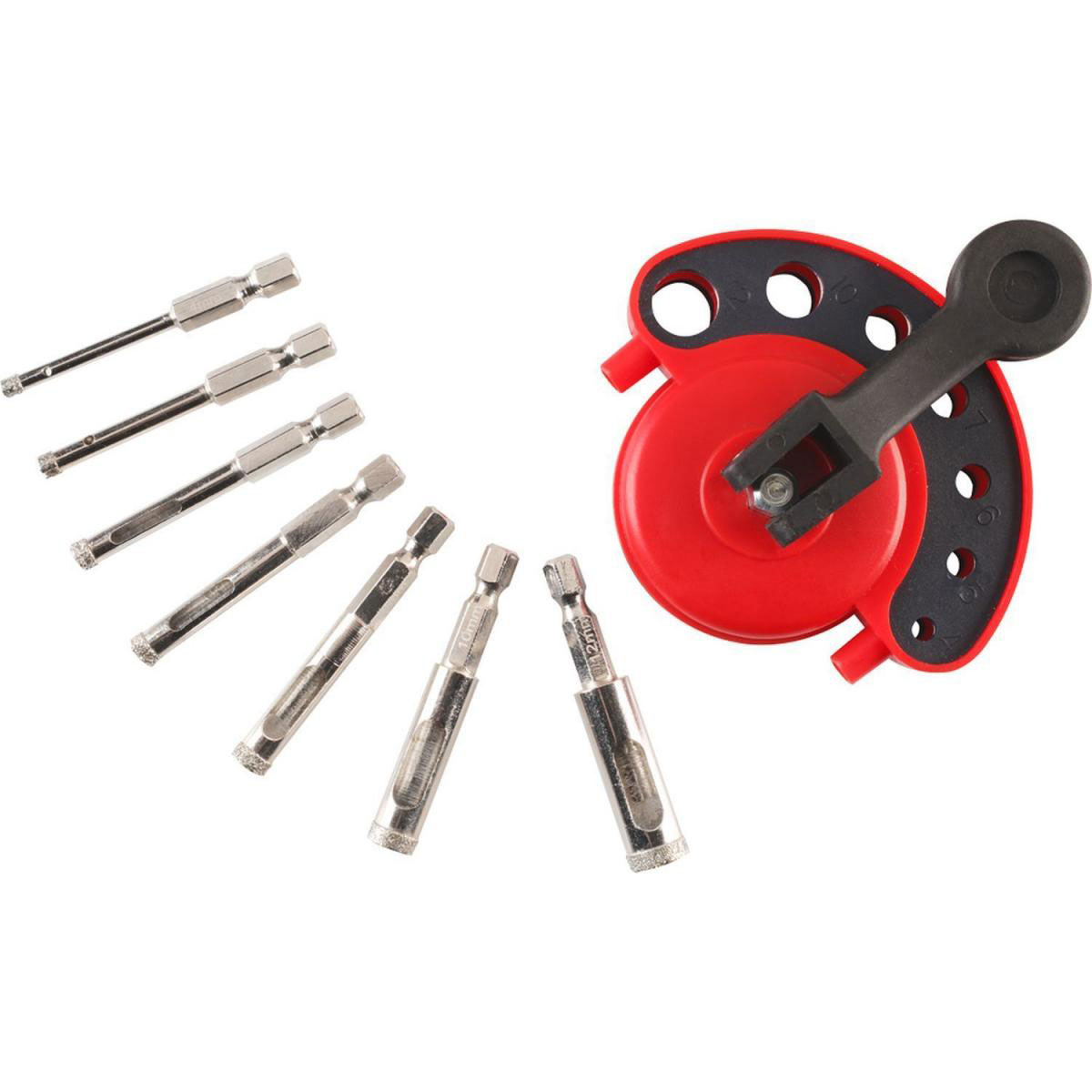 kwb  Lochsägen-Set Diamant 8 teilig Durchmesser 4-12 mm Bild 1