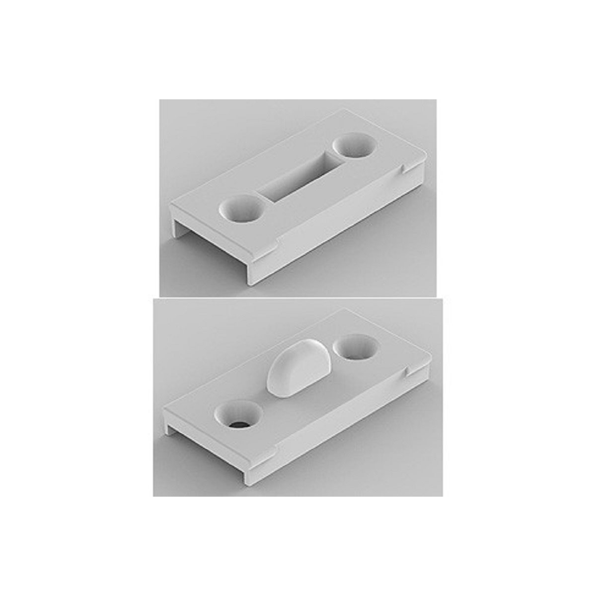 FORTE Kunststoff-Falttür Monica weiß Bild 5