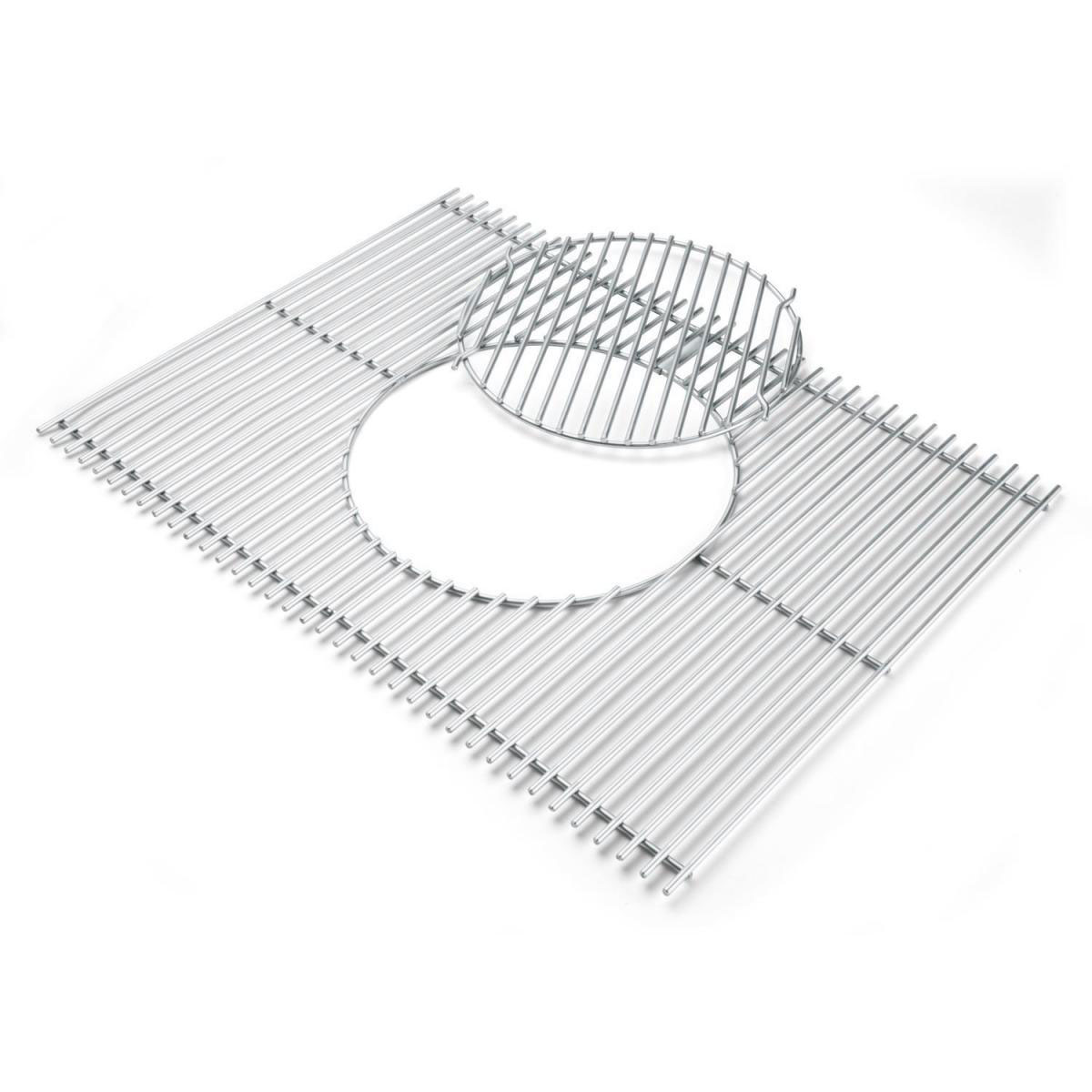 Weber Gourmet BBQ System Grillrost mit Rosteinsatz aus Edelstahl