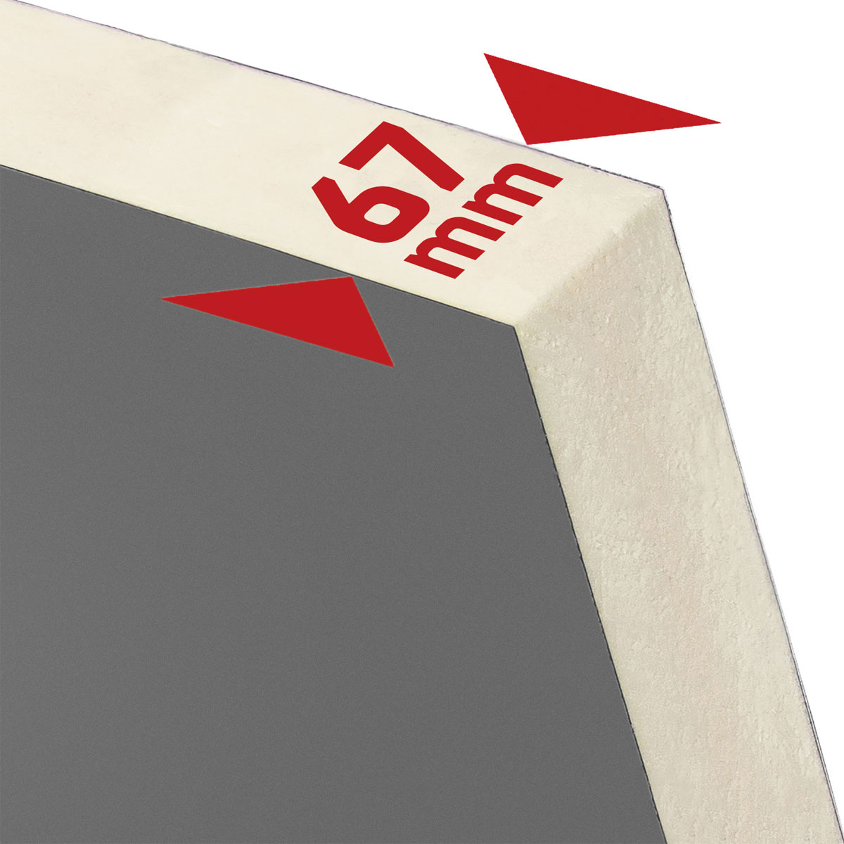 SplenDoor  Sicherheits-Nebeneingangstuer NS3 RC2 88x198 Anthrazit rechts Bild 8