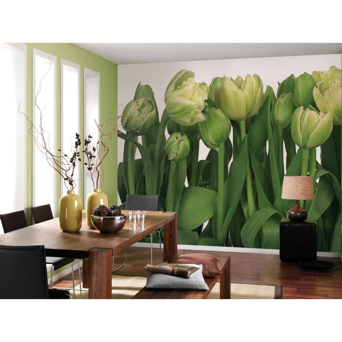 Papier-Fototapete „Tulips“, 8-teilig, 368x254 cm