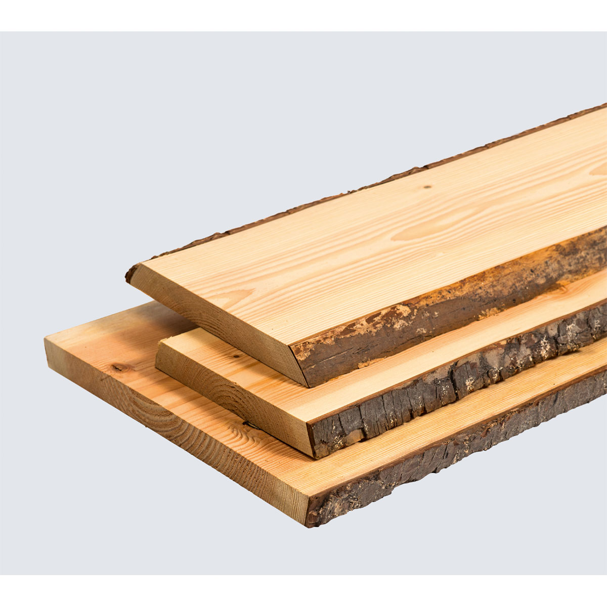 Douglasie-Massivholzbrett unbesäumt ca 120 x 36-40 cm