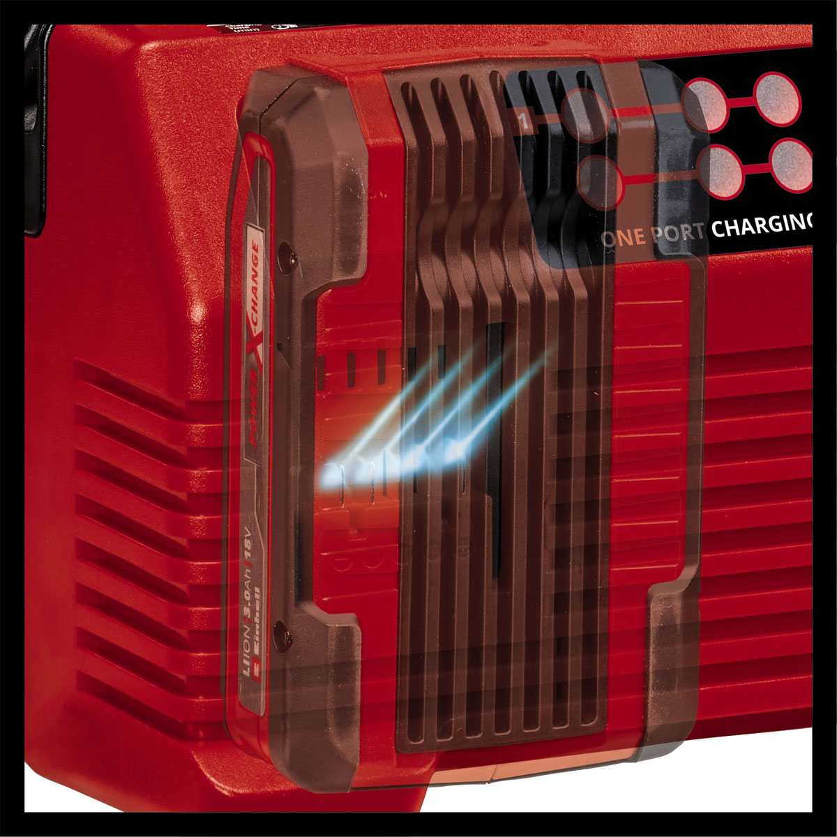 Einhell  PXC-Ladegerät Power X-Quattrocharger 4A Bild 4