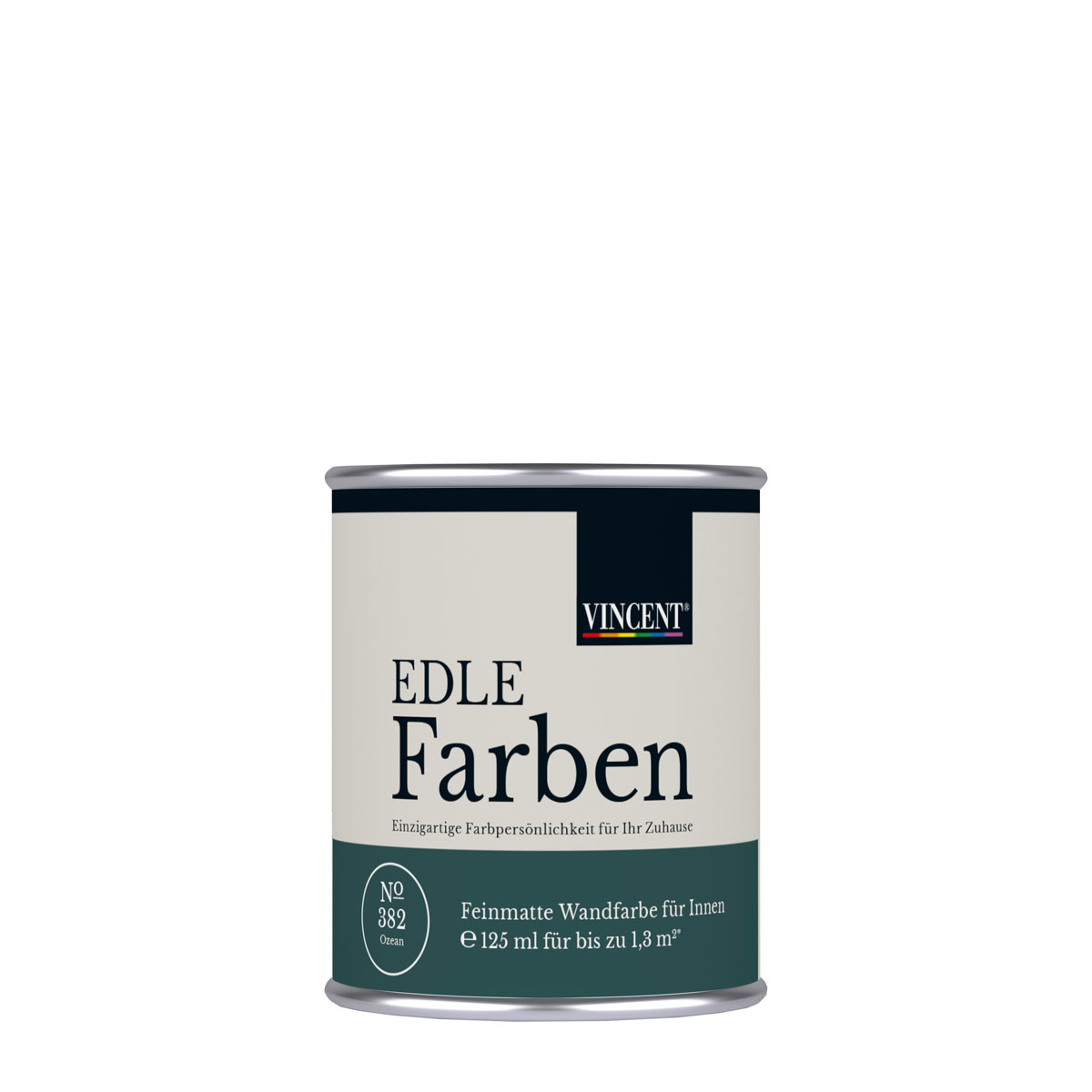 Vincent  Wandfarbe EDLE Farben Ozean matt 0,125 L