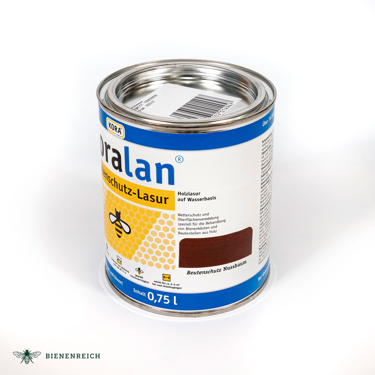 Bienenreich Beutenschutzlasur braun 0,75 Liter