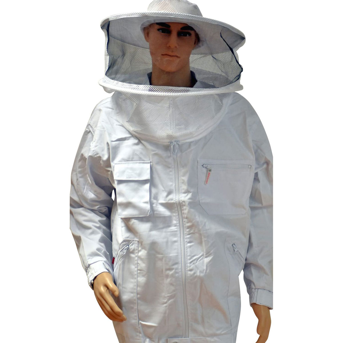 Bienenreich Imkerjacke mit Hut M weiß