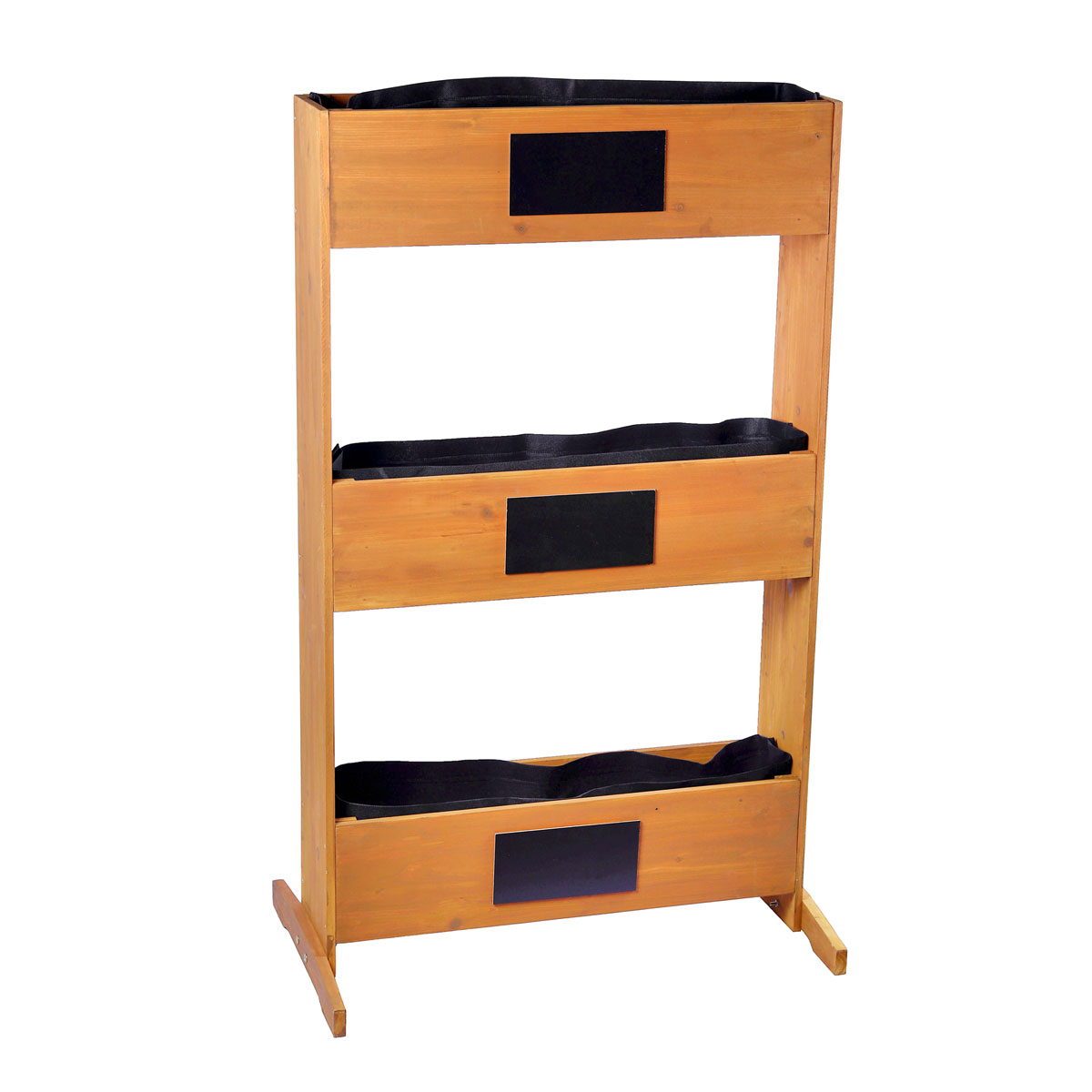 Wingart Vertikales Hochbeet aus Holz braun