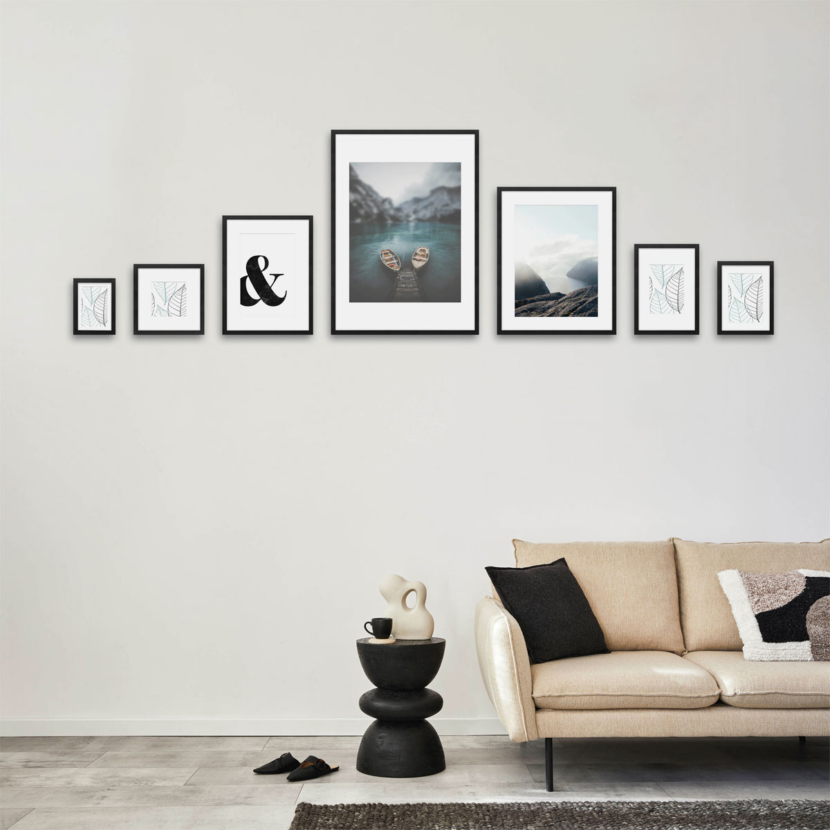 Bilderrahmen Iceland 21x30 cm schwarz Bild 2