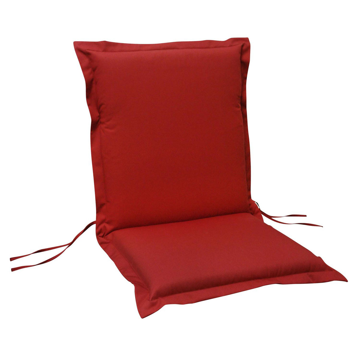 Rot extra dick Sitzauflage Niederlehner Polsterauflage Stuhlauflage Auflage 