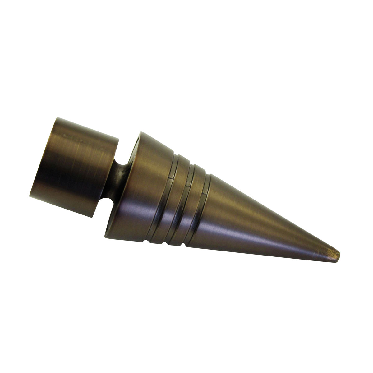 Gardinia Endstück Spitze für Chicago Durchmesser 20 mm bronze