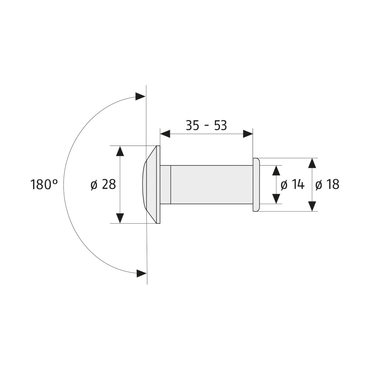 Abus Türspion 2200 Bild 3