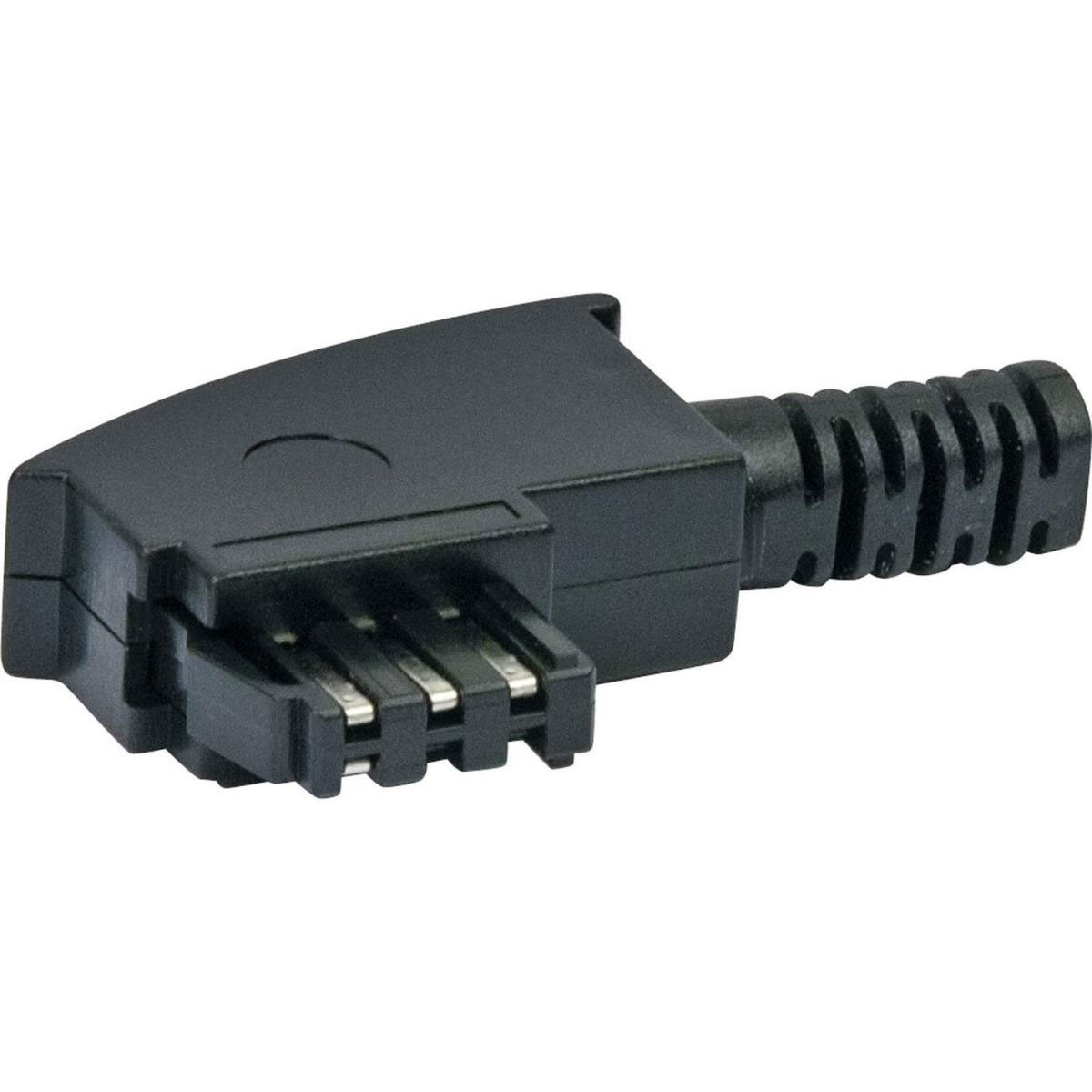 Schwaiger Telefon-Anschlussstecker F 4-pol. Bild 2