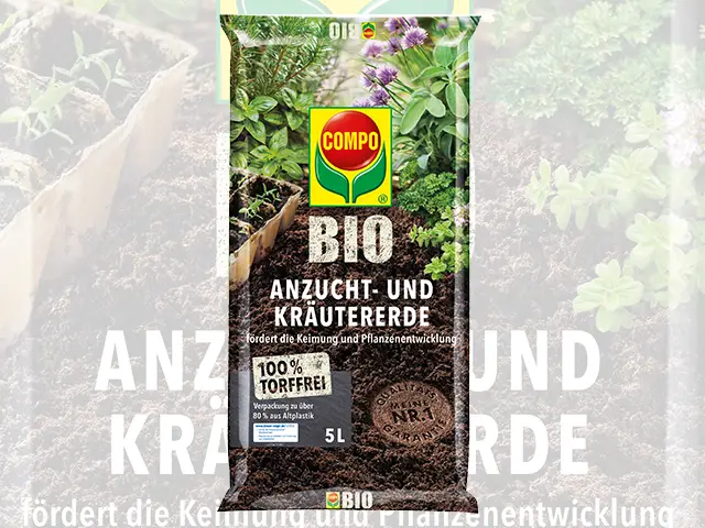 Anzuchterde von Compo