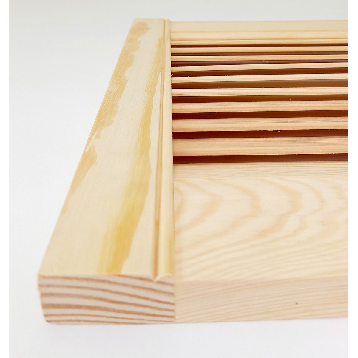 Lamellentür Kiefer natur 61,5 x 39,4 x 2 cm Bild 2