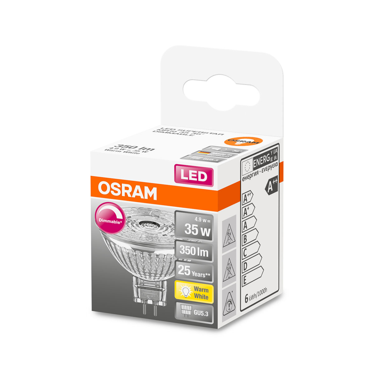 Osram LED-Reflektor GU5.3 35W 25000 Std. Bild 2